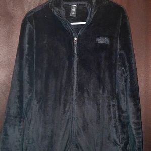 Black North Face Osito women's fleece jacket